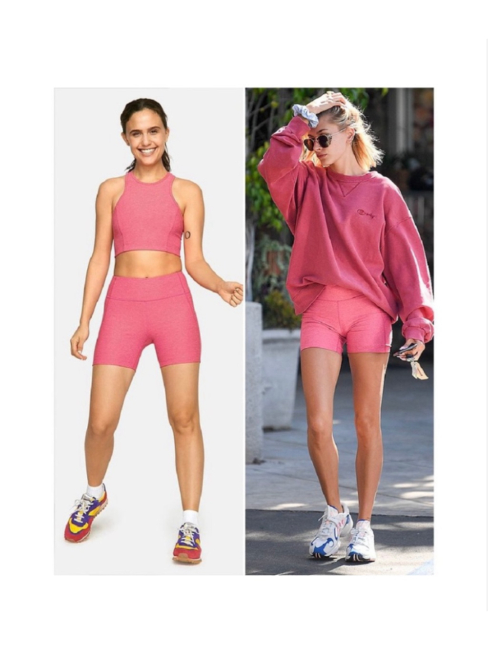 Outdoor Voices Warmup Biker Short in Pink
Size Small